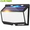 CLAONER 468LED Solar Power Light Motion Sensor Outdoor Garden Security Lamp Wall